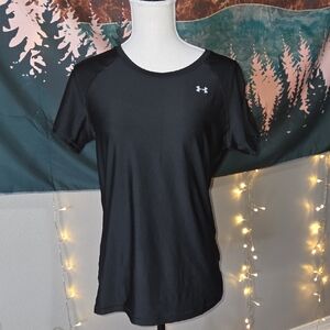 Under Armour Heatgear Black Tee Size M